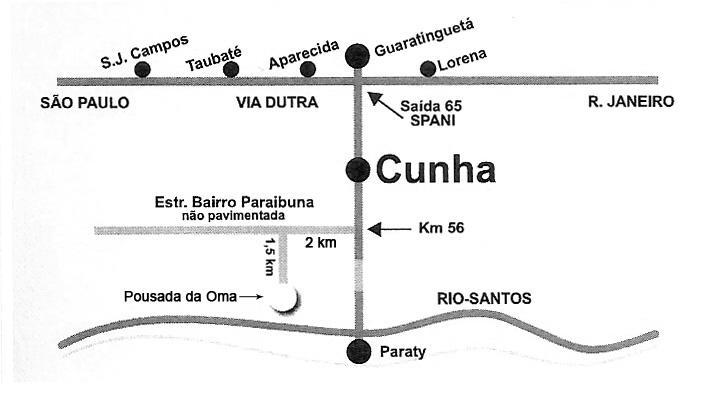 Pousada Da Oma Cunha Ngoại thất bức ảnh